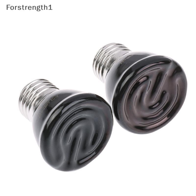 Forforce1 1 Peça 220-240V Lâmpada De Aquecimento Infravermelho Distante Cerâmica E27 Aquecedora Para Animais De Estimaçã