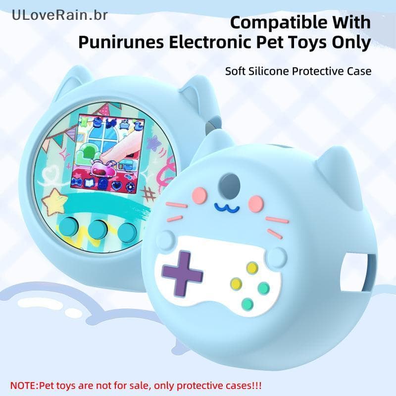 ULOVERAIN 1 Peça Capa De Pele Macia Anti-Queda Com Cordão Protetora De Silicone Para Punirunes Acessórios Eletrônicos Vi