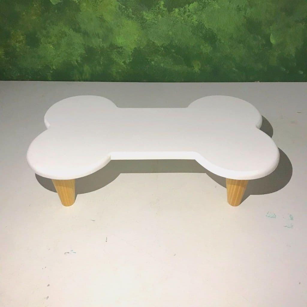 Bandeja Mdf Provençal Osso Porta Doces / Decoração Com Pés Rustico