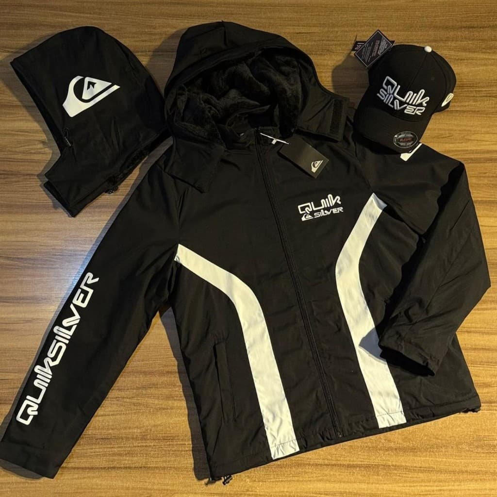 Jaqueta Masculina Quik Importada Impermeável Inverno Casual Repelente à Água