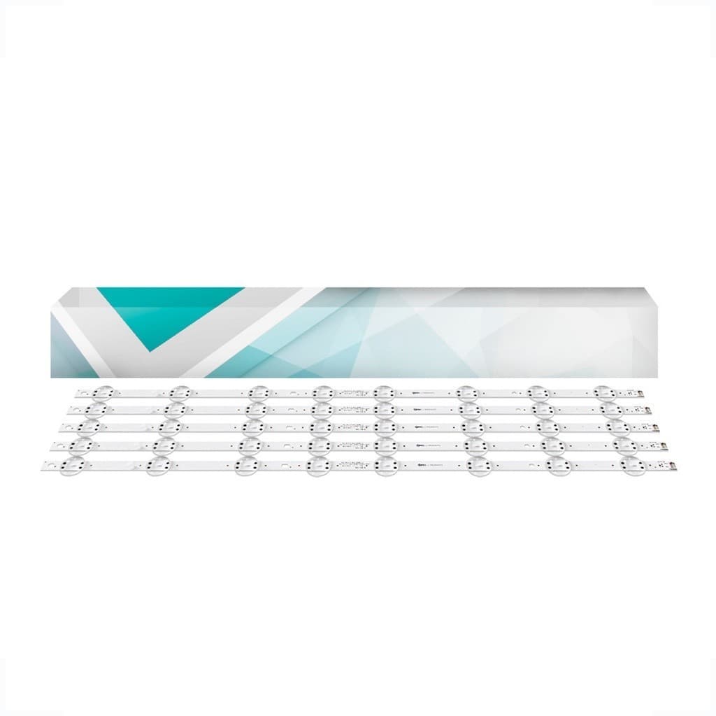 Kit 5 Barras Led Compatível 60um7270psa 60un7310psa 60un7310