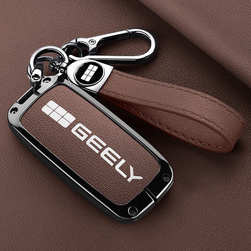 Capas de Chave Geely Novas EX5 2025-2026 Starray EM-i E8 EX8 Proton e.MAS 7 Acessórios Automotivos Curtos Liga de Zinco
