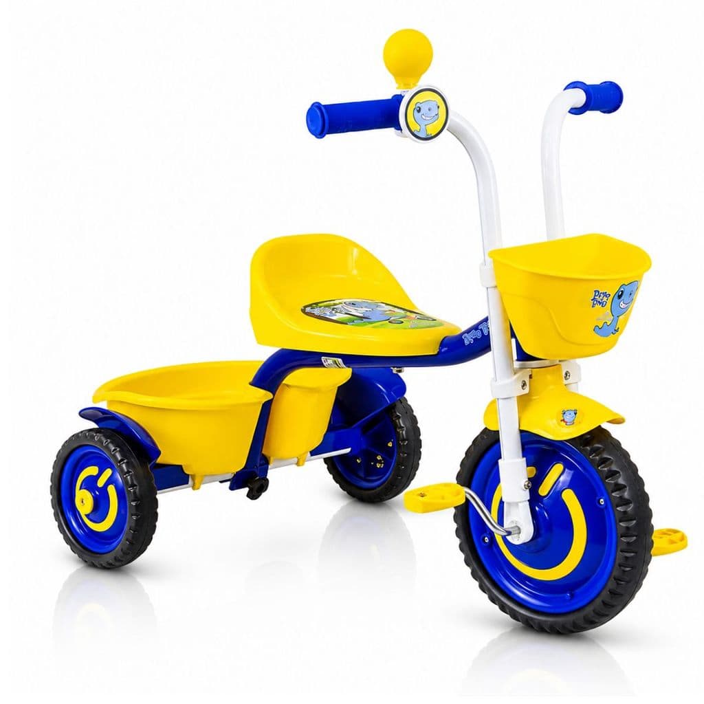 Triciclo Infantil Nathor You 3 Boy Alumínio Cestinha