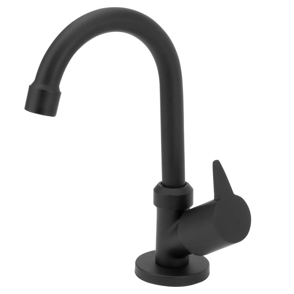 Torneira Lavatório Banheiro Preto Bica Móvel Metal All Black Pia Lavatorio Moderno