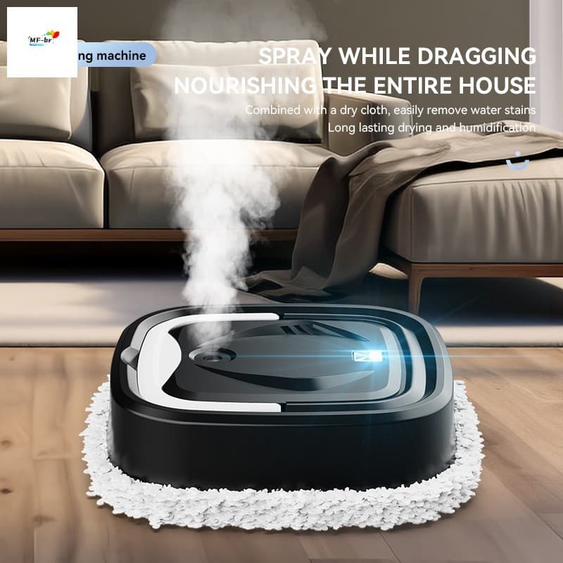 Robô Elétrico Para Varrer E Esfregar , Cuidados De Limpeza De Piso , Vácuo Automático , Casa Inteira , Umidificação USB