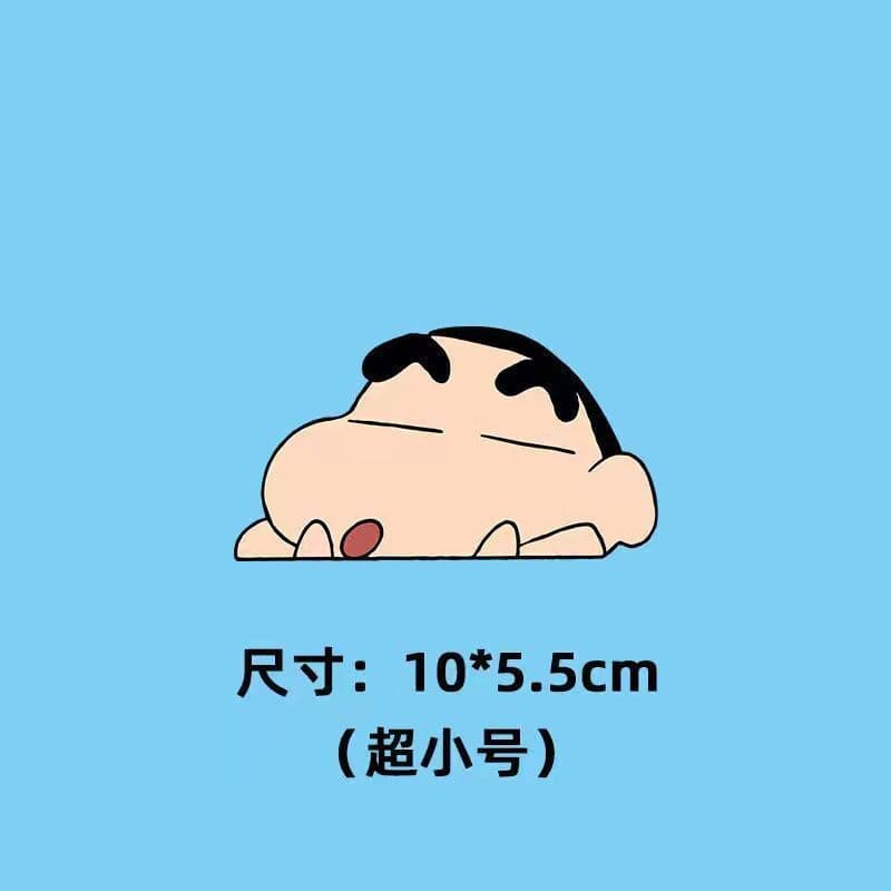 XYLDN14 Crayon Shin-Chan portátil adesivo dos desenhos animados bagagem copo de água skate pequena caixa de medicina ade