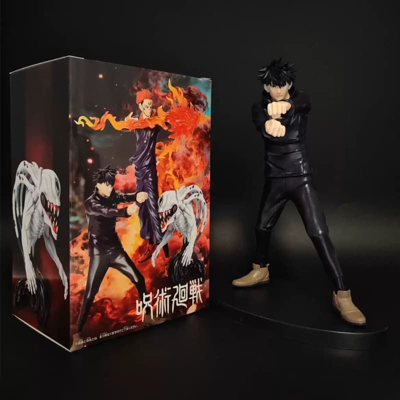 Figura de PVC Fushiguro Megumi Jujutsu Kaisen 19cm Edição Colecionável