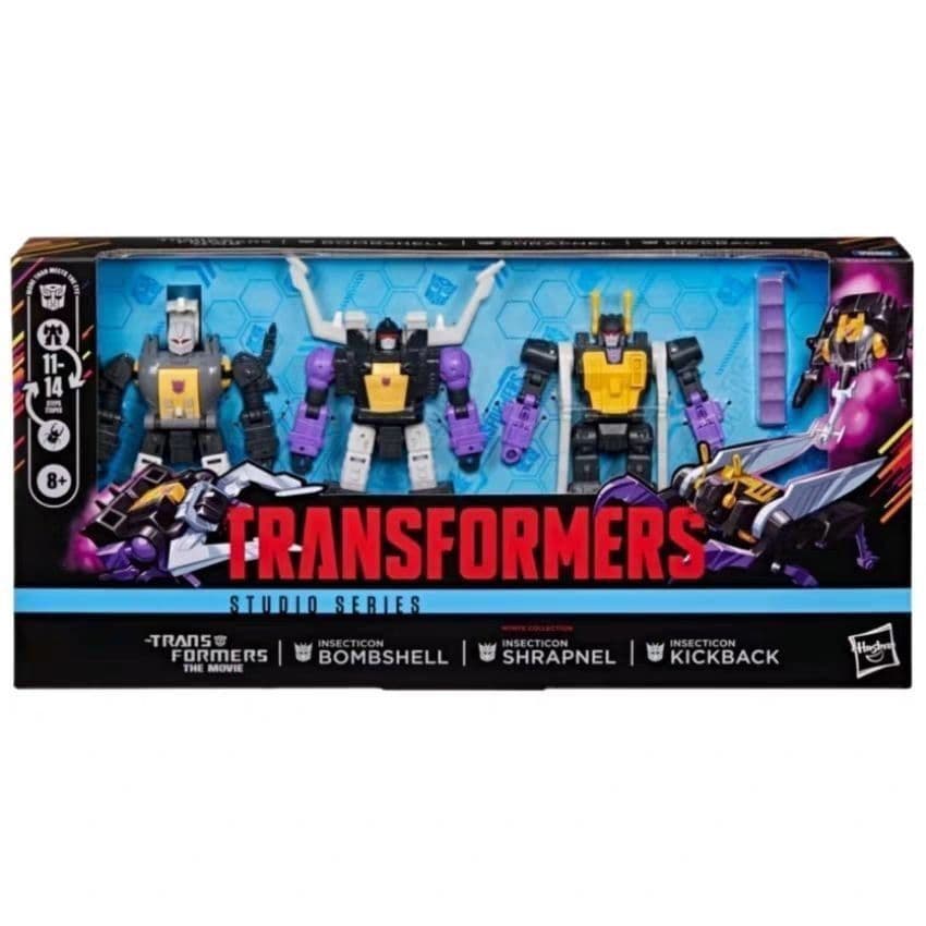 [Hasbro] Transformers Movie Versão SS86 Conjunto de insetos mecânicos para trás Bombing Shrapnel Business Ready Stock