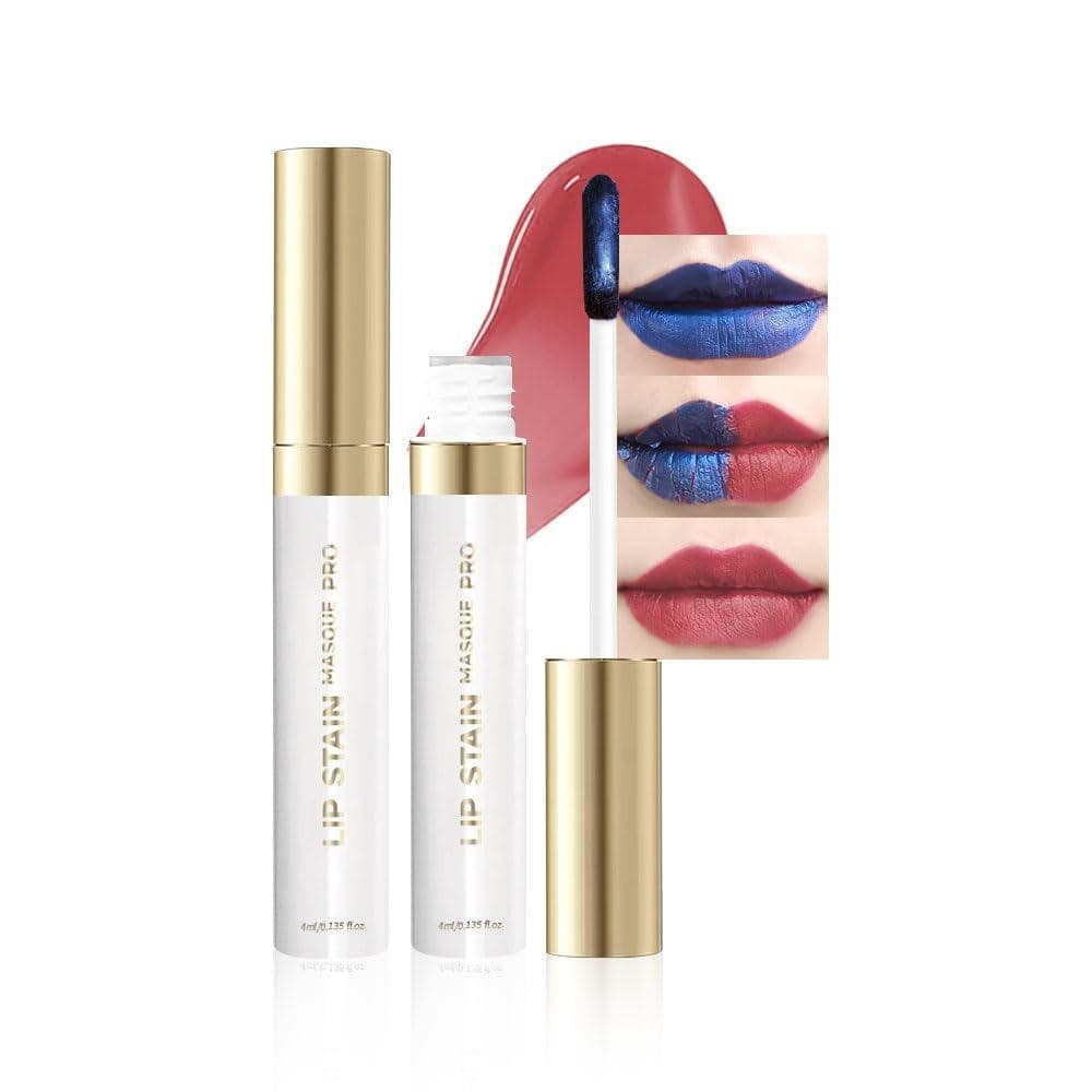 Tinta Labial Peel-Off de Longa Duração e À Prova D'Água, Tinta Labial Anti-Manchas e Anti-Transferência, Efeito Tatuagem