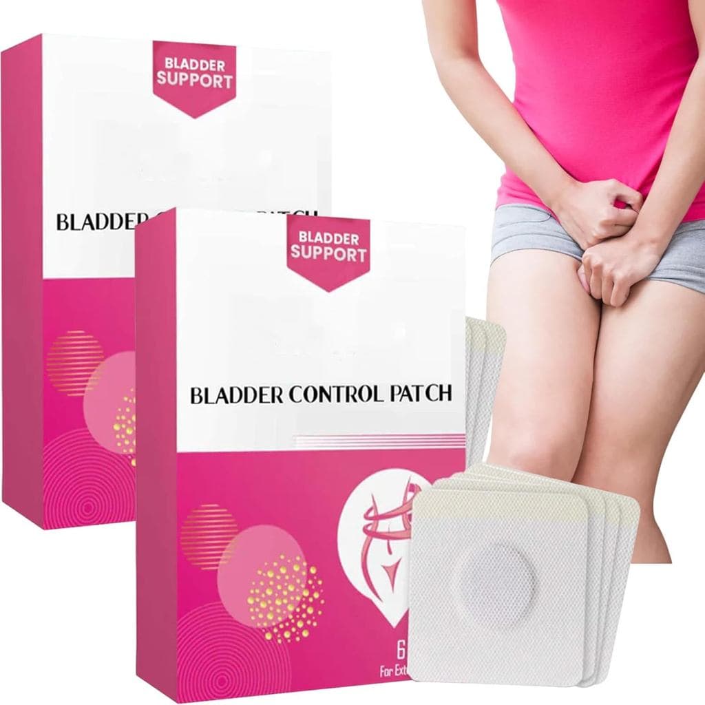 Adesivo para Controle da Bexiga, Adesivos para Controle da Bexiga para Mulheres, Proteção contra Vazamentos, 6 Unidades