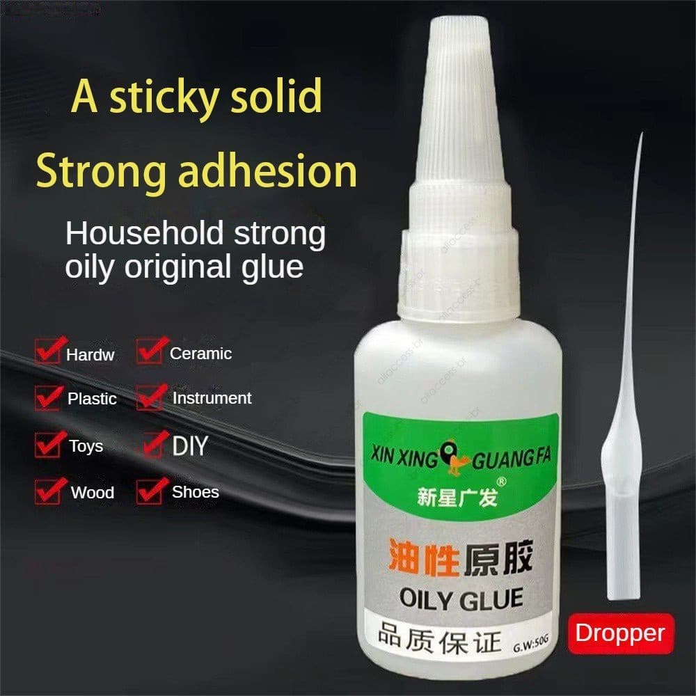 Cola Oleosa De Alta Resistência 50g Para Soldagem , Reparo Rápido , Líquida Universal Super Adesiva , Plástico Forte , A