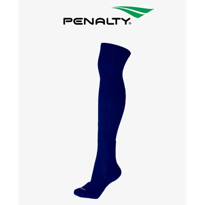 MEIÃO ESPORTIVO PENALTY STORM ADULTO - FUTEBOL - AZUL MARINHO - 26 AO 44