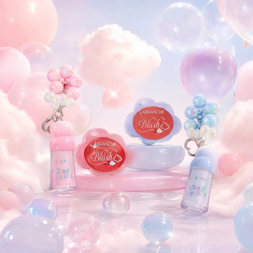 LABRANCHE Cloud Kit (Lip Gloss + Blush) - 3,5ml + 3,5g