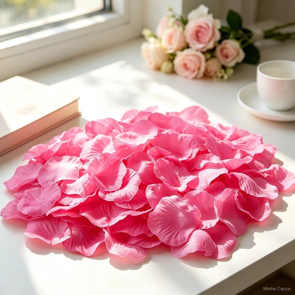 100/200/300 Pcs Pétalas Rosa Frescas Emboladas Ideais Para Decoracao De Festas E Projetos De Artesanato Diversos