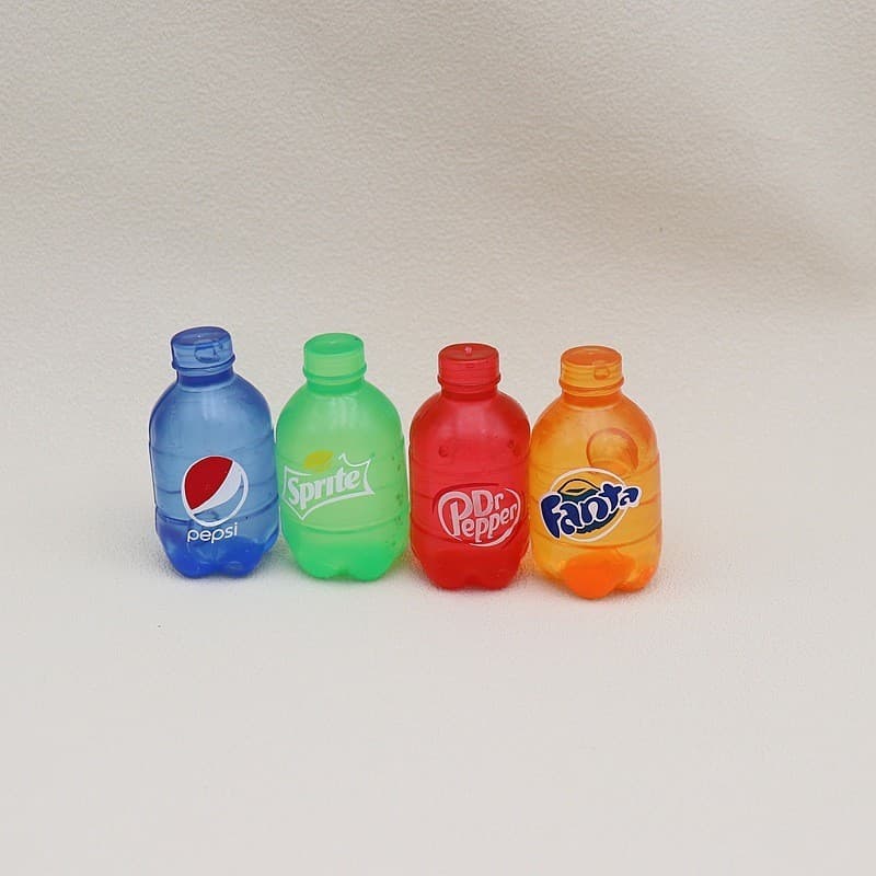 Garrafa de Cola Fanta Maltose pitada música descompressão ferramenta útil garrafa de refrigerante brinquedo de ventilaçã