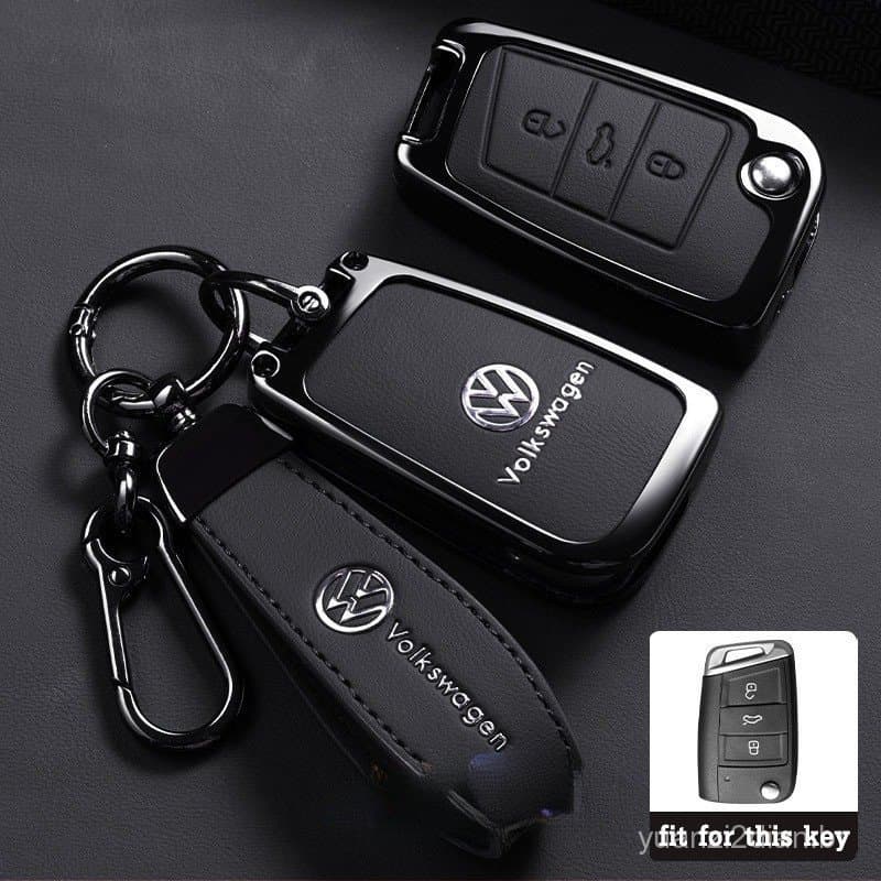 Capa para Chave Remota de Carro I0O5 42741 para Volkswagen T-cross/Nivus/TIGUAN/Polo/GOL/JETTA/BORA/TAOS