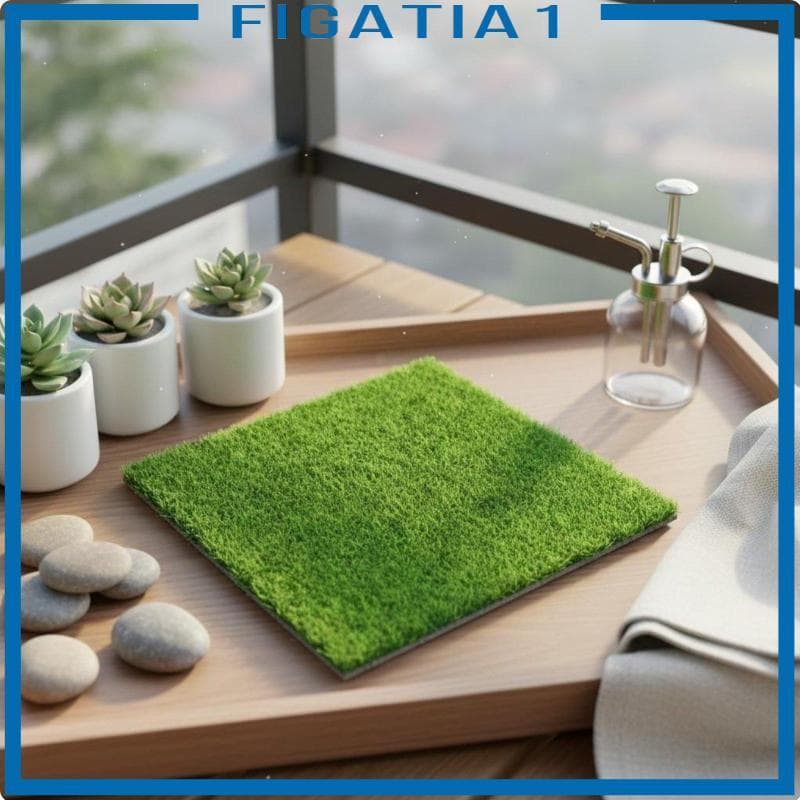 [Figatia1] Folha De Líquen Falsa DIY Decoração Simulação Seção De Relva Aparência Realista Gramado De Jardim De Fadas Pa