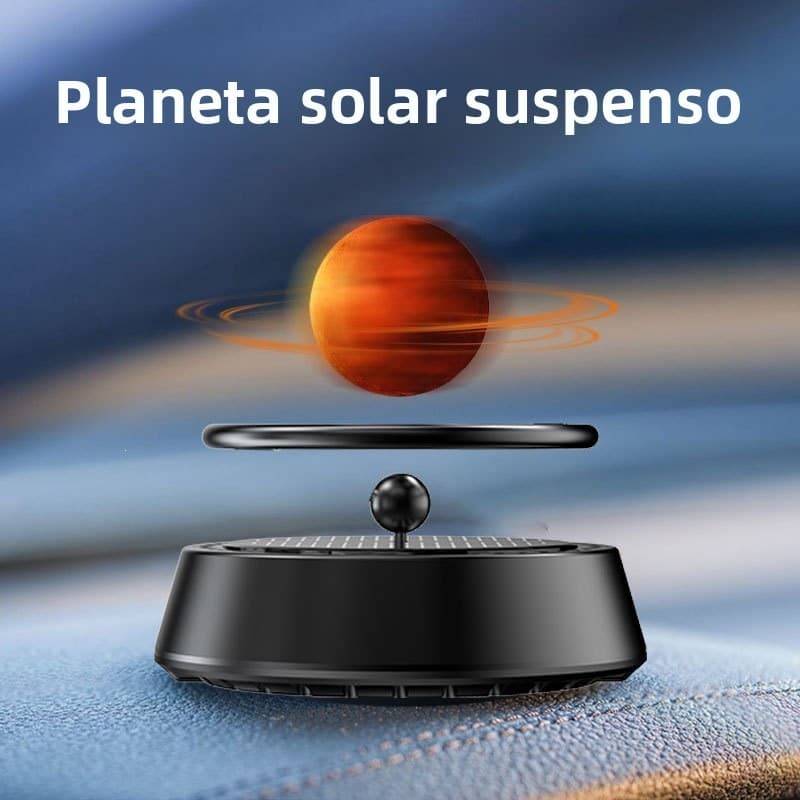 Aromaterapia Solar, planeta criativo, ornamentos de carro do Console central, fragrância duradoura do Perfume do carro,