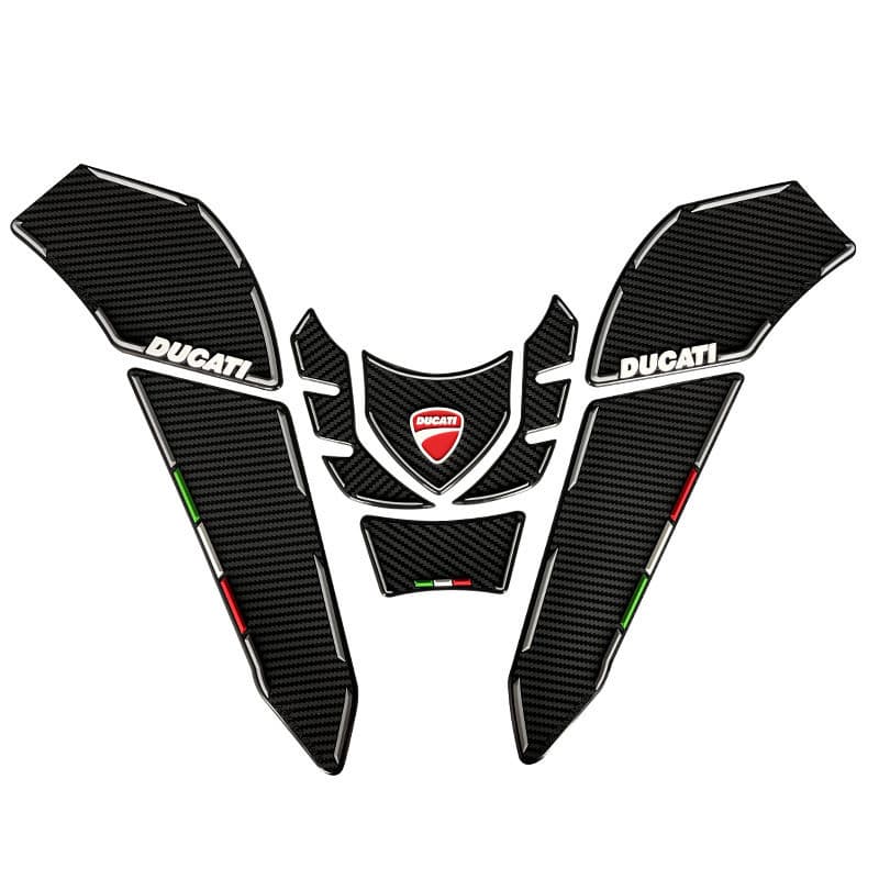 Adequado para Ducati Multistrada 1200 1260 15-20 adesivos de tanque de combustível adesivos antiderrapantes borracha fib