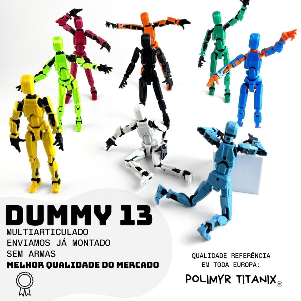 Boneco 100% Articulado Dummy Diy- Jointed Figure