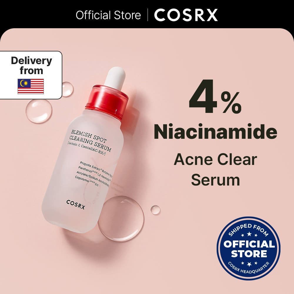[COSRX OFICIAL] Sérum Renovador para Eliminação de Manchas AC Collection 40ml, Extrato de Própolis 85,6%, Niacinamida 4%