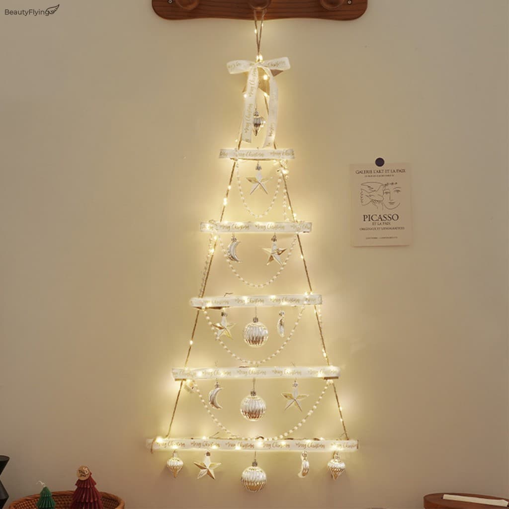 Plug De Árvore De Natal De Parede Iluminada Por LED Em Decorações Para Ambientes Internos E Externos , Ação De Graças