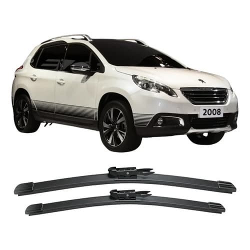 Par Palhetas Peugeot 2008 2014 Até 2019 Dianteira Limpador
