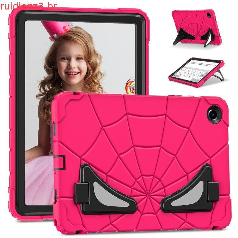 Capa Armadura Do Homem Aranha Dos Desenhos Animados Para Samsung Galaxy Tab S9 FE S9 S8 S7 A9 Plus 11 Polegada A8 10.5 A