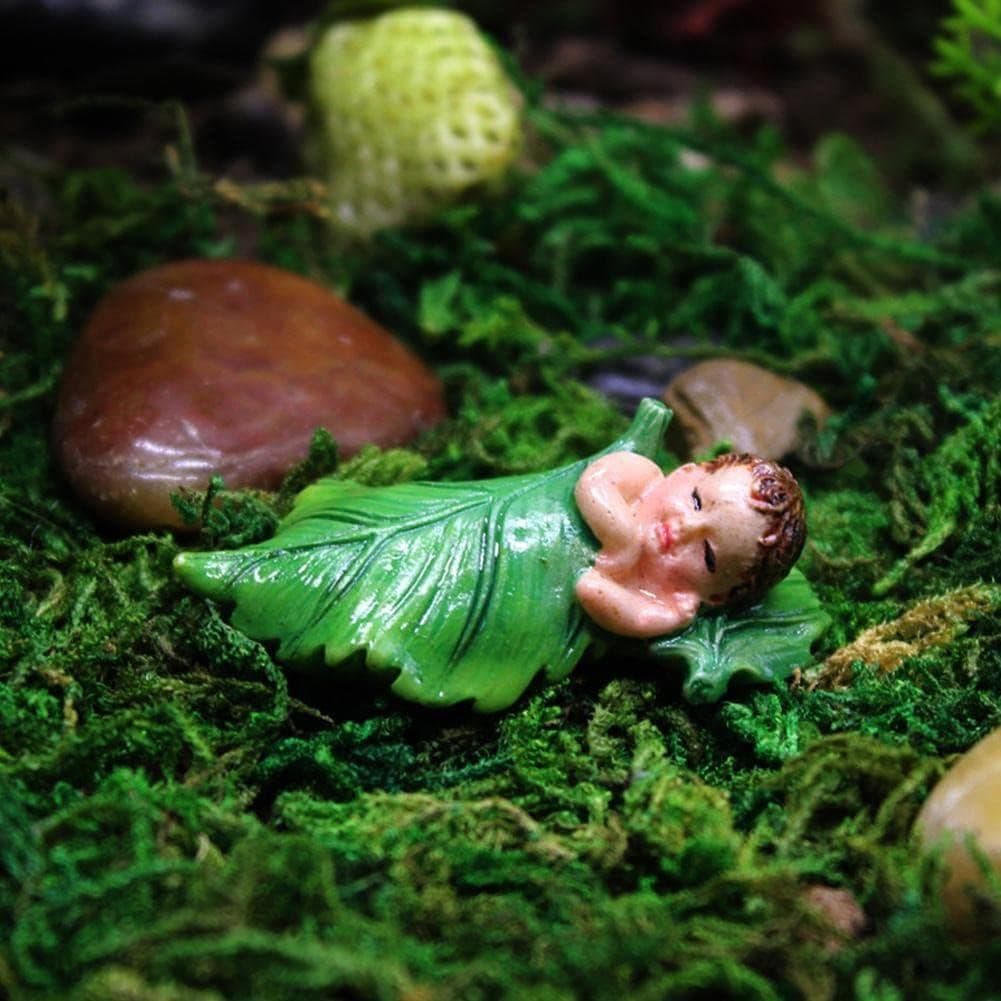Figuras em Miniatura de Fadas Adormecidas, Animais de Jardim de Fadas para Jardim, Acessórios, Suprimentos de Jardinagem