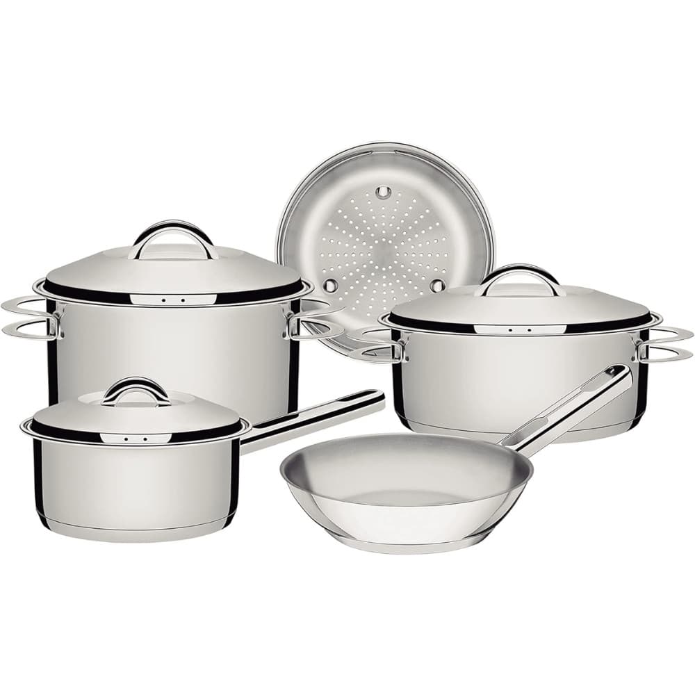 Jogo de Panelas Solar em Aço Inox - 5 peças - Tramontina