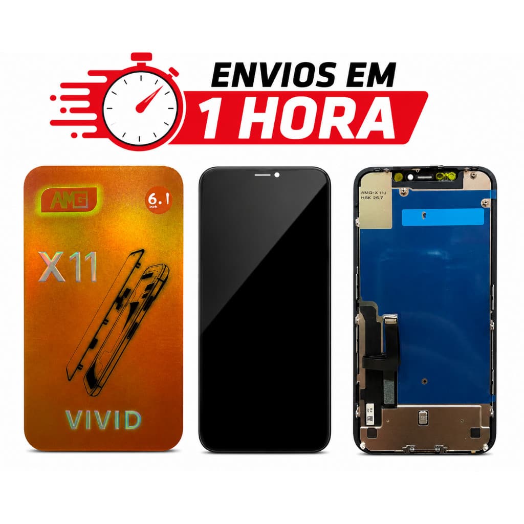 Tela Display iPhone 11 FHD Premium Encaixe Perfeito Touch OLED Envios Rápidos
