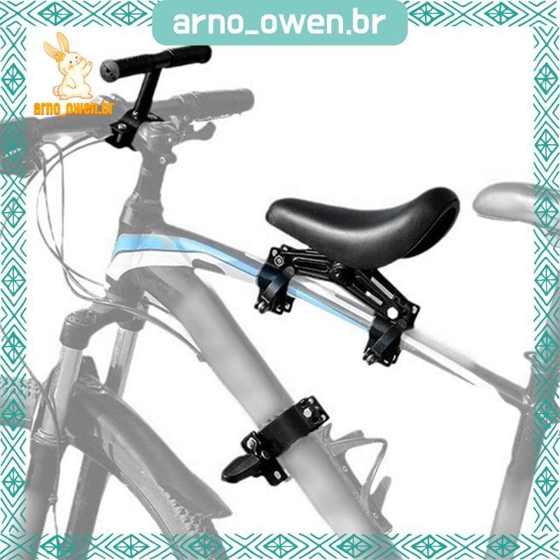 [arno_owen.br] Assentos De Bicicleta Montados Na Frente Com Guidão E Pedais Para Crianças Kits De Assento De Segurança B