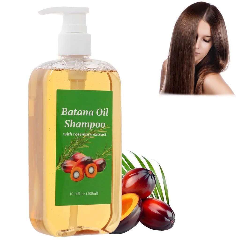 Shampoo de Óleo de Batana, Óleo de Batana para Crescimento Capilar, para Cabelos Ralos, Queda de Cabelo, ou