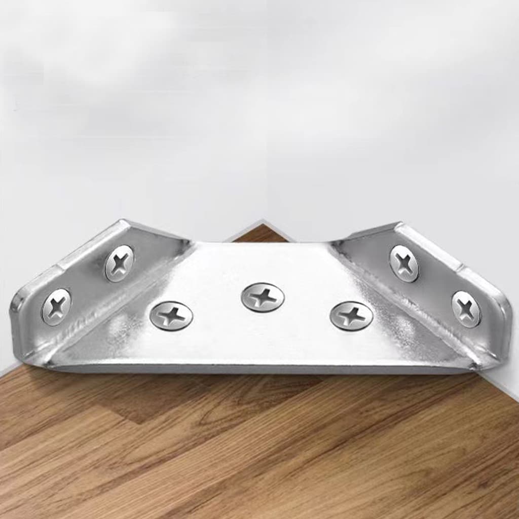 [Layanista] Universal 90 ° Conector De Canto De Móveis Angular , Suporte Aço Inoxidável Para De Prateleira De Ângulo De