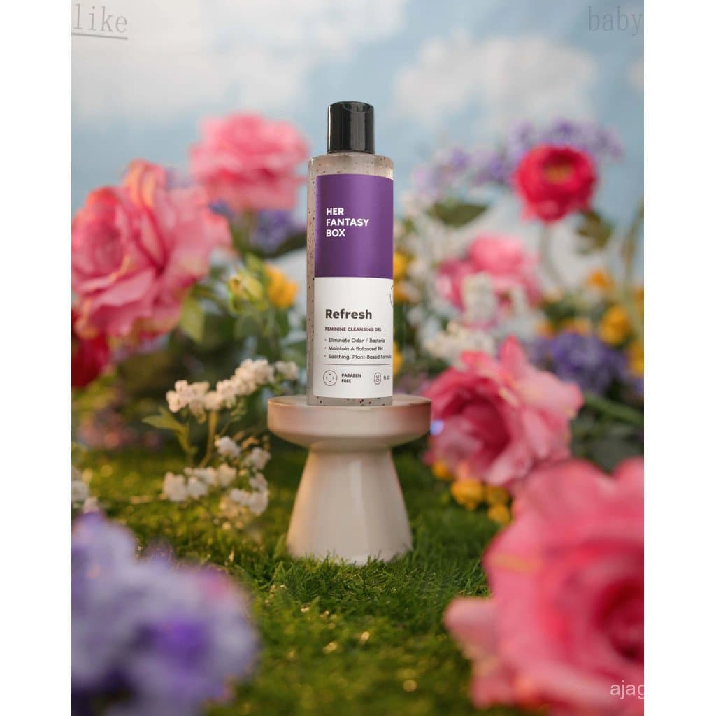 Gel de Limpeza Íntima à Base de Plantas para Mulheres - Equilíbrio do pH - 8oz e 16oz DLRA