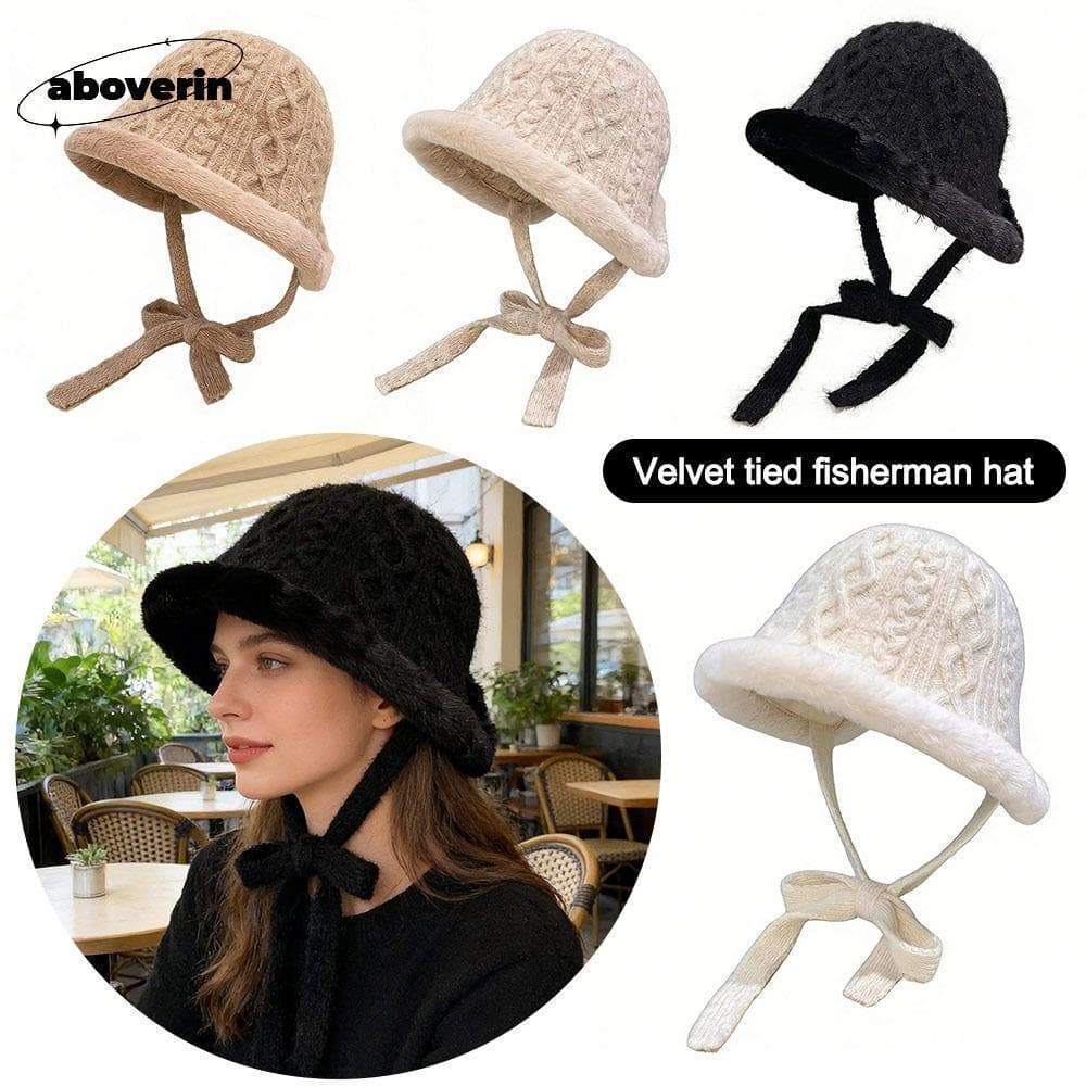 Boné De Malha Acimarin , Proteção De Ouvido Quente À Prova De Vento , Gorro Ajustável Vintage Outono Inverno