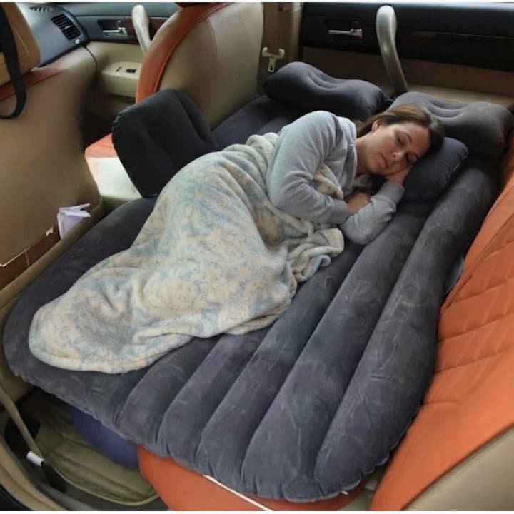 Colchão de Ar para Carro com Bomba Elétrica 12V Cama Inflável para Viagens e Acampamentos máquinas