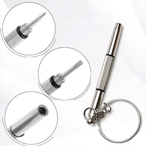 Mini Chave Fenda Apertar Parafuso Oculos Relogio Brinquedo