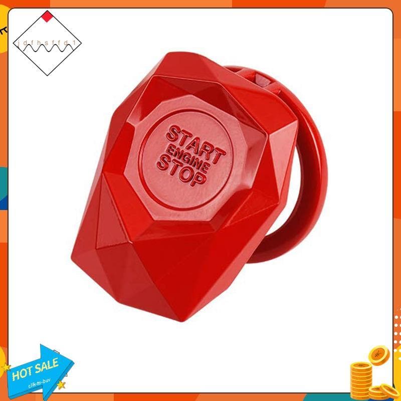 [Promover J] Tampa Do Botão De Parada Carro Guarnição Interruptor De Acessórios Interiores Tampas Decorativas