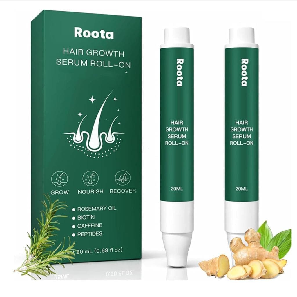 Sérum Roll-On para Crescimento Capilar RootaHair, Roller para Crescimento Capilar RootaHair, Sérum Revitalizante para Ca