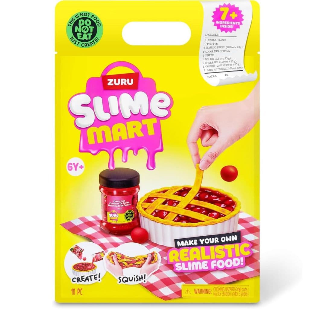 Slime Mart Cherry Pie Make Your Slime Food FUN F0213-4