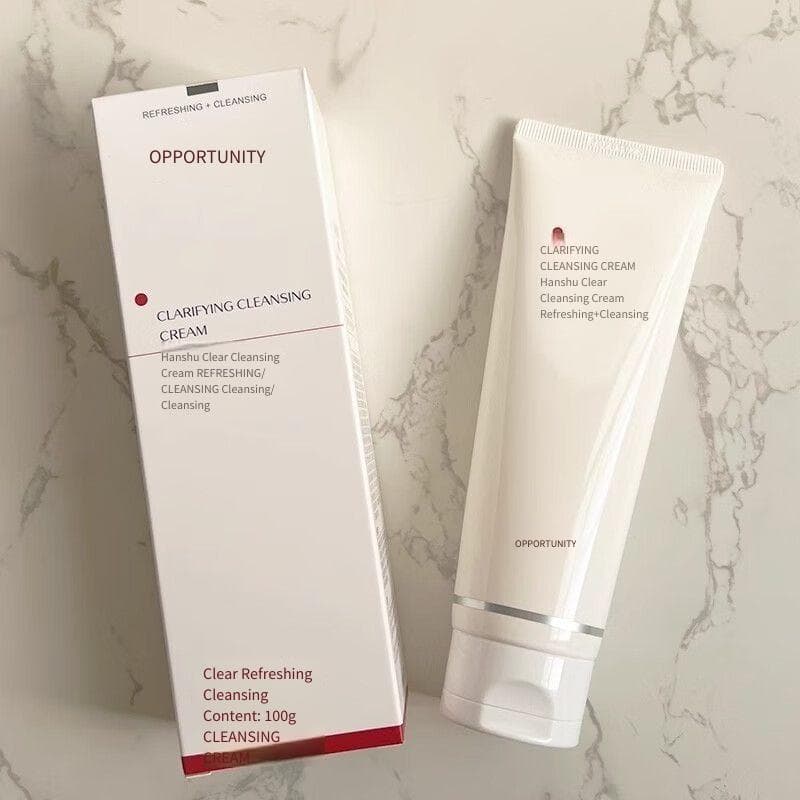 Limpador Facial creme de limpeza transparente 100g limpeza profunda suave hidratante controle de óleo produtos de cuidad