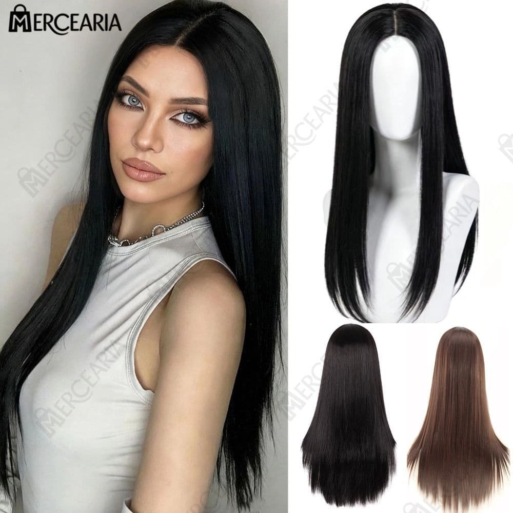 Peruca Orgânica Premium Hair Lisa Sem Franja Lindíssima-ME