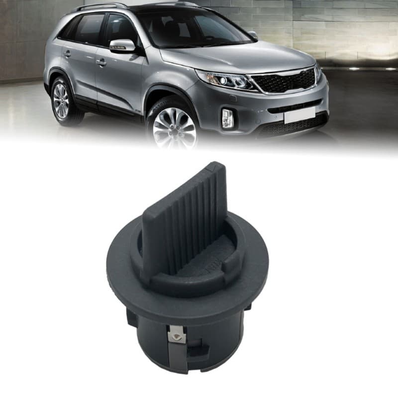 Kelln Soquete De Lâmpada Dianteira Automotiva 92166-F1000 Receptáculo De Sinal De Volta De Plástico Preto Para Seleciona
