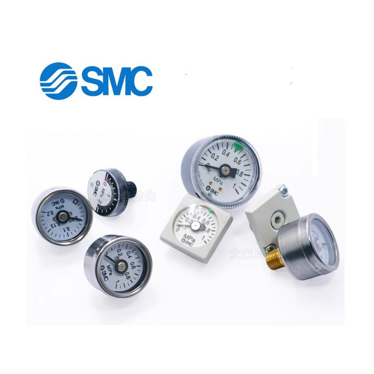 Medidor de pressão de fonte de ar SMC/medidor de pressão negativo a vácuo G36-10-01/G46/G43
