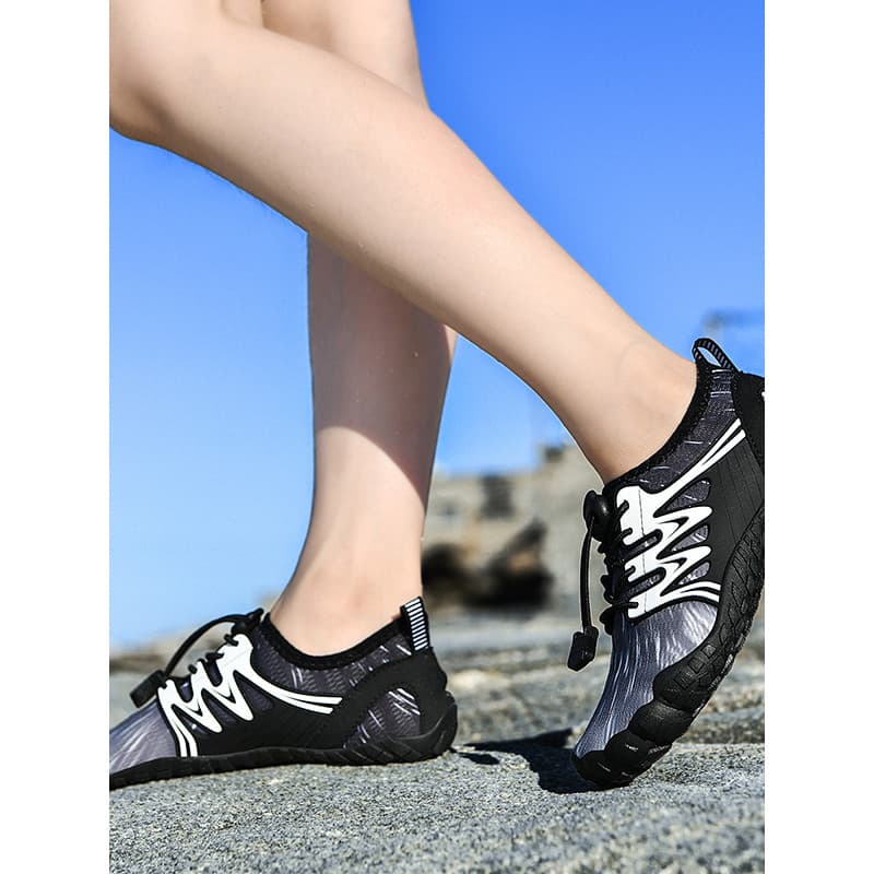 Crianças ao ar livre vento Upstream sapatos Unisex ao ar livre anfíbio Wading sapatos de praia de secagem rápida Anti-de