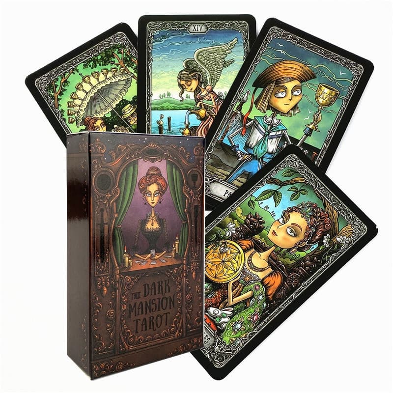 Mansion Tarot Cards Deck Board Jogos De Mesa Para Festas Em Preço De Fábrica