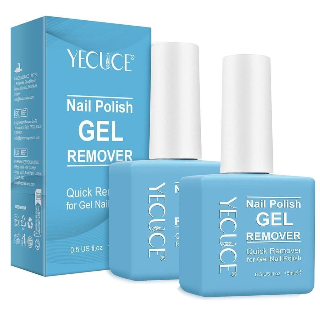 Removedor de Esmalte em Gel, (2 peças) Removedor de Esmalte em Gel para Unhas, Sem Necessidade de Papel Alumínio, Remoçã