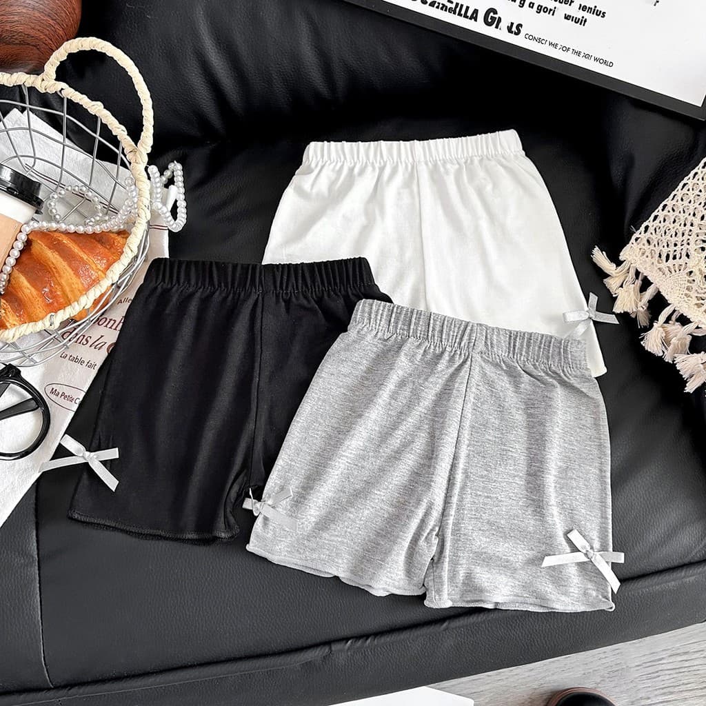 leggings Elásticas Casuais De Verão Para Crianças De 0 A 6 Anos