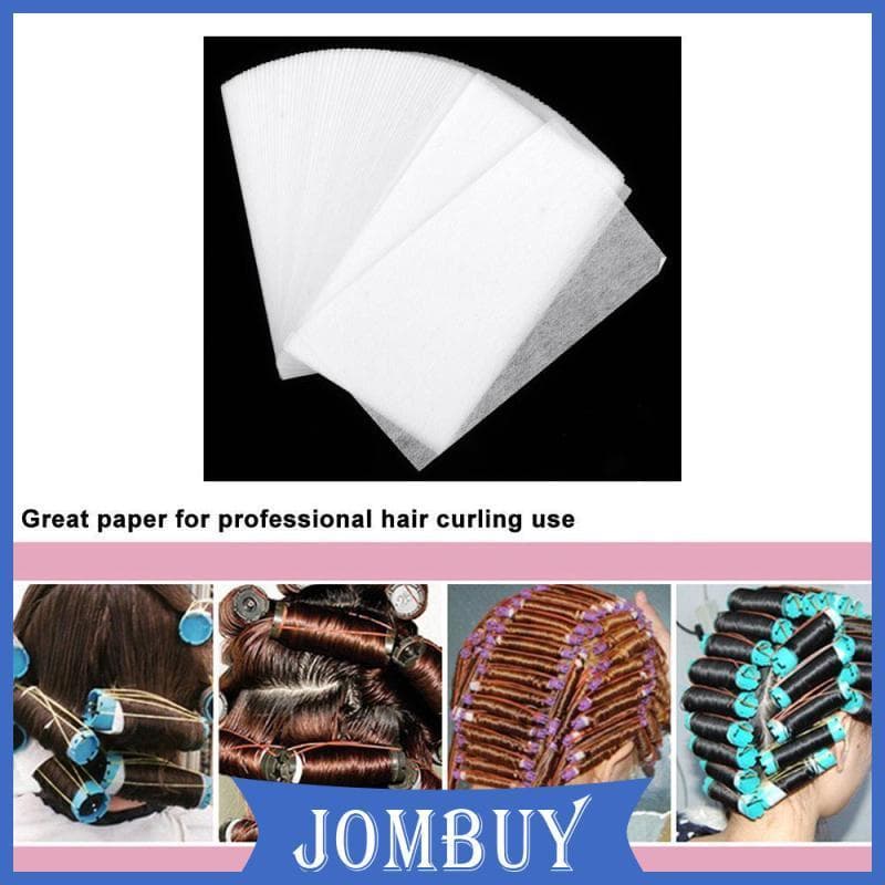 [Jombuy] 120 Unidades/Pacote Profissional Descartável Salão De Beleza Papel Permanente Ondulação De Cabelo Quente E Frio